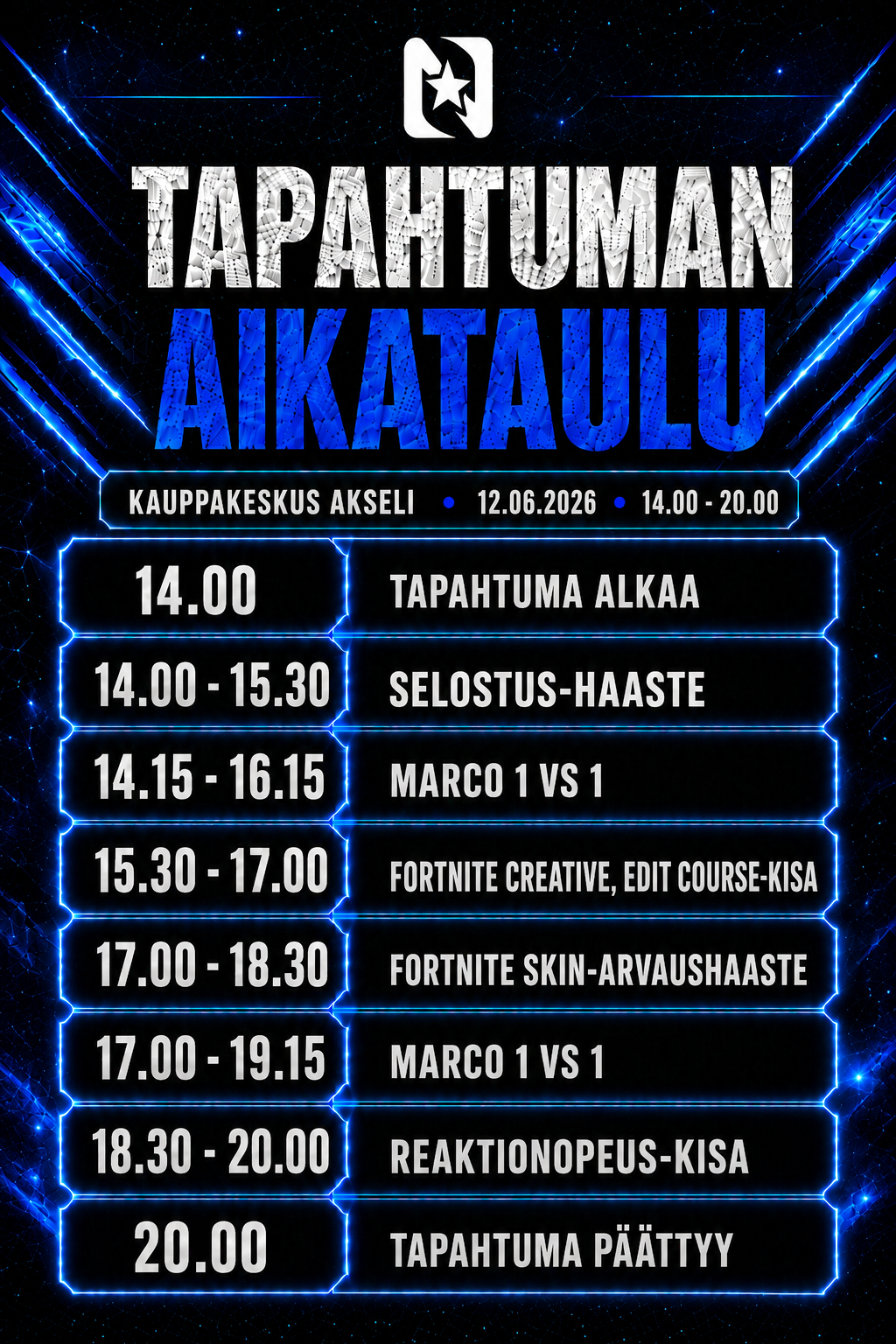 akseli promo poster 2